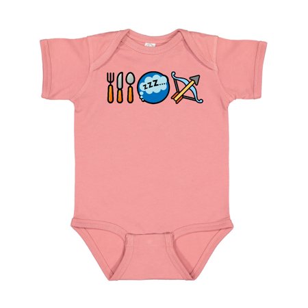 

Inktastic Eat Sleep Archery Bowhunting Gift Baby Boy or Baby Girl Bodysuit
