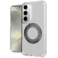 thumbnail image 4 of XPM for Samsung Galaxy A57 Phone Case, Magnetic Circle Compatible with Magsafe, Hybrid Chrome 3in1 Transparent Shockproof TPU Bumper Cover for Samsung A57 (Clear), 4 of 12