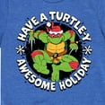thumbnail image 3 of Teenage Muntant Ninja Turtle - Have A Turtley Awesome Holiday - Toddler And Youth Short Sleeve Graphic T-Shirt, 3 of 5