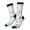 3 Black, variant on Dock Rudder Crew Socks for Men & Women, Breathable Casual Athletic Ankle Socks