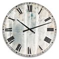thumbnail image 1 of Designart 'A Woodland Walk into the Forest VI' Traditional wall clock, 1 of 4