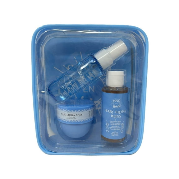 Solo En Ibiza Barcelona Bliss 3-Piece Gift Set Bubble Bath, Body Butter and Mist