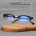 thumbnail image 4 of Kit De Gafas Retro, Gafas Multiusos De Medio Marco, 3 Piezas Para Hombres Y Mujeres Para La Vida Laboral Diaria, 4 of 7