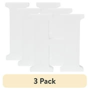 (3 pack) Cousin DIY 3" White Wood Letter H