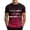 Brick Red@GC@, variant on Mens T-Shirts Short Sleeve T Shirts for Men Crew Neck Gradient Color Letter Graphic Casual Summer Tee Tops