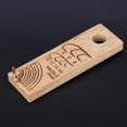thumbnail image 1 of Wooden Fish Hook Measuring Ruler, Serviceable Fish Hook Ruler with Fishing Lovers for Fishing Tool, 1 of 7