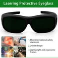 thumbnail image 2 of Gafas de seguridad para soldadura LADYPONYCSC IR 5.0 con lente antiarañazos, 2 of 6