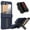 Blue+Black Belt Clip, variant on Dteck for Samsung Galaxy Z Flip 6 Case, Military Grade Protection Shockproof Phone Cover with Belt Clip Holster & Kickstand, Protective Drop Proof Rugged Case for Z Flip6 5G 2024,Black+Clear Belt Clip