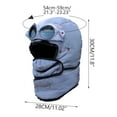 thumbnail image 3 of Eespoir Winter Thermal Cycling Face Mask, Wind-proof Balaclava With Glasses Window, Anti Fog Mask For Outdoor Riding, Skiing, Motorcycle, Cold(Gray), 3 of 6