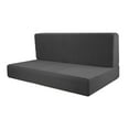 thumbnail image 3 of Almencla 4 Pieces RV Seat Covers Soft Bench Covers Camper Cushion Covers for Trailers grey, 3 of 8