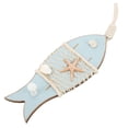 thumbnail image 2 of Nautical Fish Decor, Natural Pinewood Exquisite Texture Wood Fish Hanging Decor  For Bar, 2 of 8