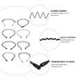 thumbnail image 3 of 8pcs Practical Unisex Hair Hoops Sports Hair Hoops Face Washing Hairba, 3 of 3