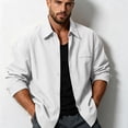 thumbnail image 6 of Zenithor Men's Long Sleeve Point Collar Shirts, Wrinkle-Resistant Button-Down Tops with Removable Tie, Smart Casual Business Dress Shirts, M-5XL, 6 of 9
