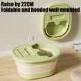 thumbnail image 5 of YiJuHui Foldable Foot Bath Bucket with Lid Insulated Portable Foot Soaking Basin for Home Spa, Ergonomic Massage, Heat Retention & Device Stand, 5 of 6