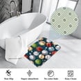 thumbnail image 3 of Baseball Area Rugs: Polyester Non-Slip Kitchen Mat Office Rug - Machine Washable, 3 of 6