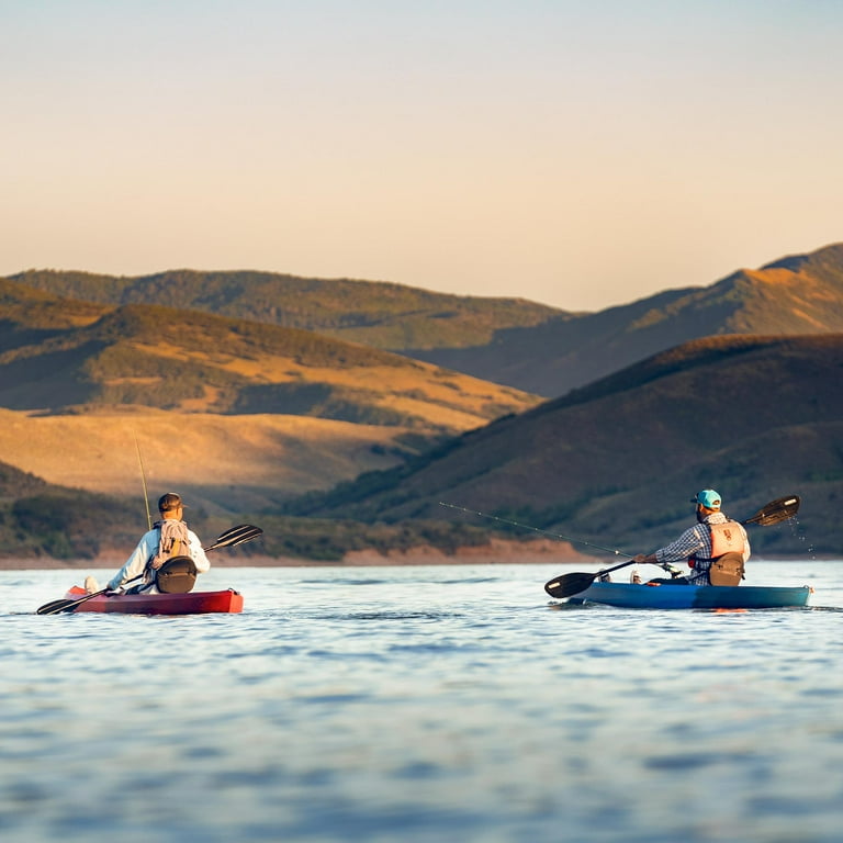 Lifetime Tamarack Angler 10 ft Fishing Kayak, Volcano Fusion w