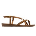 thumbnail image 1 of Sandalias Via Bella para Mujer 4016 cafe 24.5, 1 of 6