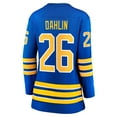 thumbnail image 3 of Women's Fanatics Rasmus Dahlin Royal Buffalo Sabres Home Breakaway Jersey, 3 of 3