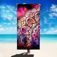 thumbnail image 6 of Yibo Mandala Flower Pattern Beach Towel Outdoor Travel, Camping, Beach Essentials, Bathroom, 6 of 9