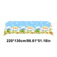 thumbnail image 3 of Moocorvic Easter Tablecloths 54x108 Disposable Rectangle Plastic Table Cloth for Spring Easter Day Table Decorations and Party Supplies, 3 of 6