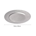 thumbnail image 2 of Miangastore Easy to Clean Stainless Steel Silver Square Plate 1Set 7.9x7.9in, 2 of 8