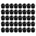 thumbnail image 1 of OULII 40Ud Cubiertas De Plástico Negros Para Redondos Protectores De Y Muebles, 1 of 8