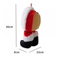 thumbnail image 2 of Santa Farting Santa Butt Holiday Ornament,Funny Santa Claus Pillow for Couch Chair Decoration, 2 of 7