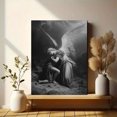 thumbnail image 5 of Guardian Angel Embracing Jacob Canvas Print, Religious Art for Living Room Bedroom Study Hallway Office Home Decor, 5 of 7