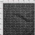 thumbnail image 3 of oneOone Polyester Lycra Black Fabric Geometric Dress Material Fabric Print Fabric By The Yard 56 Inch Wide, 3 of 4