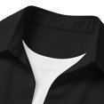 thumbnail image 5 of Hulanddfd Mens Jacket Zip Up Colla Bomber Coat, Long Sleeve Casual Outerwear with Pockets & Ribbed Hem, Daily Wear, 5 of 9