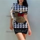 thumbnail image 3 of Conjunto de vestido ajustado de manga corta para mujer, trajes a la moda, vestidos elegantes para mujer, novedad de 2024, 3 of 5