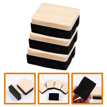 3pcs Classroom Chalkboard Erasers White Board Erasers Dry Erasers Chalk Board Erasers