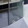 thumbnail image 3 of Guide de Fond de Porte de Douche Rouleau de Porte en Verre pour Verre de 5-14mm d'Épaisseur, 3 of 5
