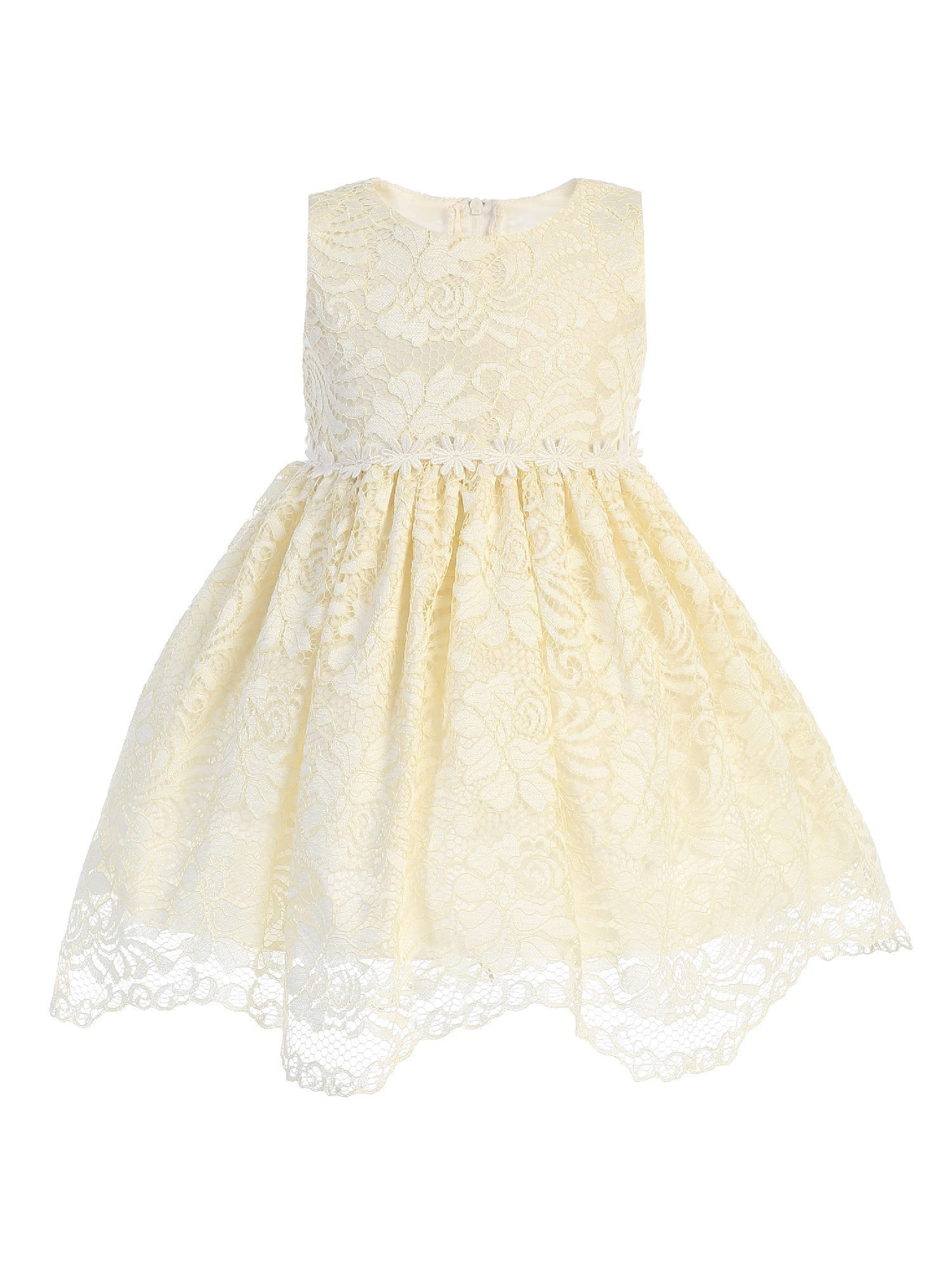 baby girl yellow easter dress