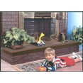 KidKusion Fireplace Bumper Pad Brown
