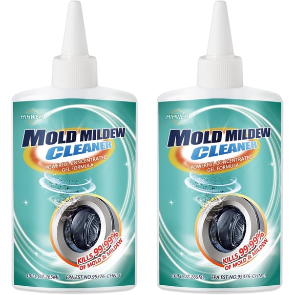 Mold removal gel, household mold cleaner, (10 liquid ounces)