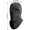 thumbnail image 6 of Unisex Windproof & Warm Balaclava, Multi-Functional Winter Face Mask, Thermal Neck Gaiter for Skiing, Hiking, Motorcycle, Outdoor Sports, 6 of 7