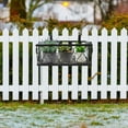 thumbnail image 4 of Balcony Flower Pot Stand Rack Patio Railing Shelf Plant Pots Holder Flower Pot Wall Hanger (Random Style), 4 of 8