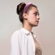 thumbnail image 3 of Diademas anchas de tela, diseño simple, bandas para la cabeza de estilo clásico, diademas antideslizantes de moda de 1,18 pulgadas, color rojo vino para mujer y niña, 3 of 7