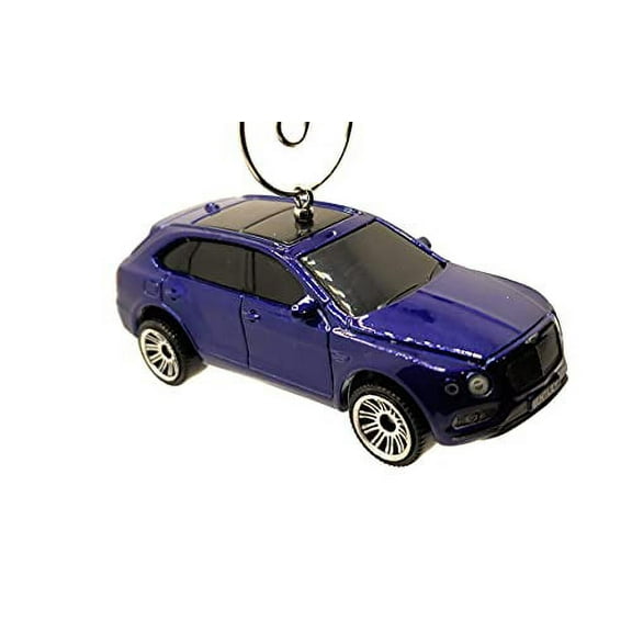 Bentley Bentayga Christmas Ornament 1:64 Blue