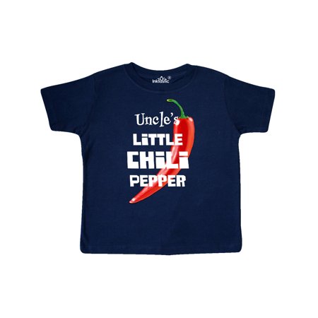 

Inktastic Uncle s Little Chili Pepper Gift Toddler Boy or Toddler Girl T-Shirt