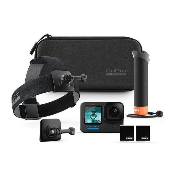 Cámara deportiva GoPro Hero 12 Black mas Kit de accesorios