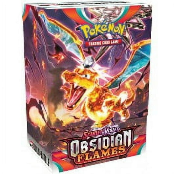 Pokemon TCG: Scarlet Violet 03 Obsidian Flames- Build Battle Box Display (10 Boxes)