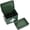 Green/White, variant on Retro Enameled First Aid Box for Medicine Storage and Home Decor with Lid and Removable Tray (White/Tan)