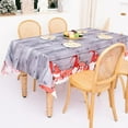 thumbnail image 3 of Angmile Christmas Tablecloth Snowman Engineered Printed Tablecloth for Winter and Christmas, 3 of 3