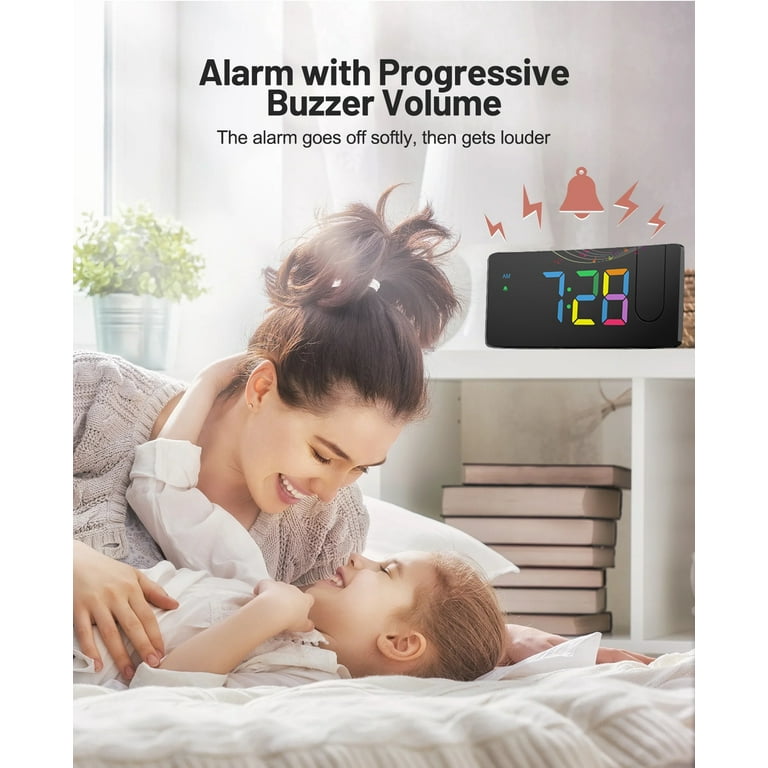Mpow Projection Alarm Clock with Rotatable Projector photo 5