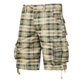 thumbnail image 4 of Wyzesi Pantalons Rouges pour Hommes Courts Bouffants Mode Hommes Coton et Lin Imprimé Poche en Lin Pantalons à Lacets Grande Taille Pantalons Décontractés de Noël Costumes, 4 of 6