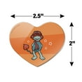 thumbnail image 3 of Boober Fraggle Rock Heart Acrylic Fridge Refrigerator Magnet, 3 of 5