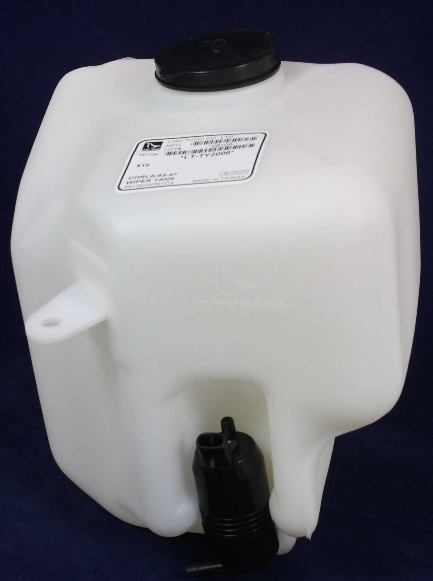 Replacement T400901 Washer Reservoir Compatible with 1993-1997 Toyota Corolla With Pump