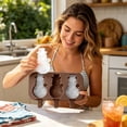 thumbnail image 4 of Ainf Cute Silicone Ice Homemade Popsicle Maker Easy Release Snowman Ice Maker, 4 of 4